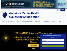 Tablet Screenshot of amhca.org
